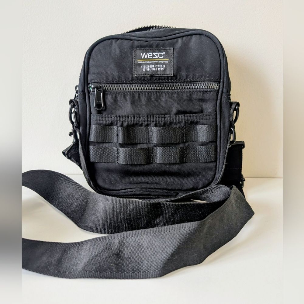 Wesc adidad Black Small Crossbody Bag